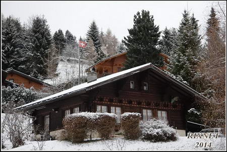 Leysin neige