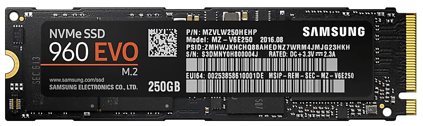 SAMSUNG NVMeSSD960 EVO